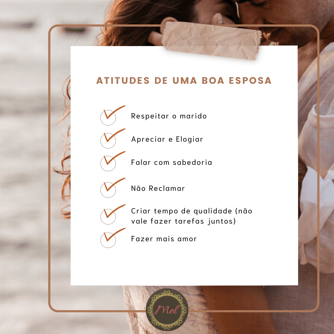 Atitudes de uma Boa Esposa