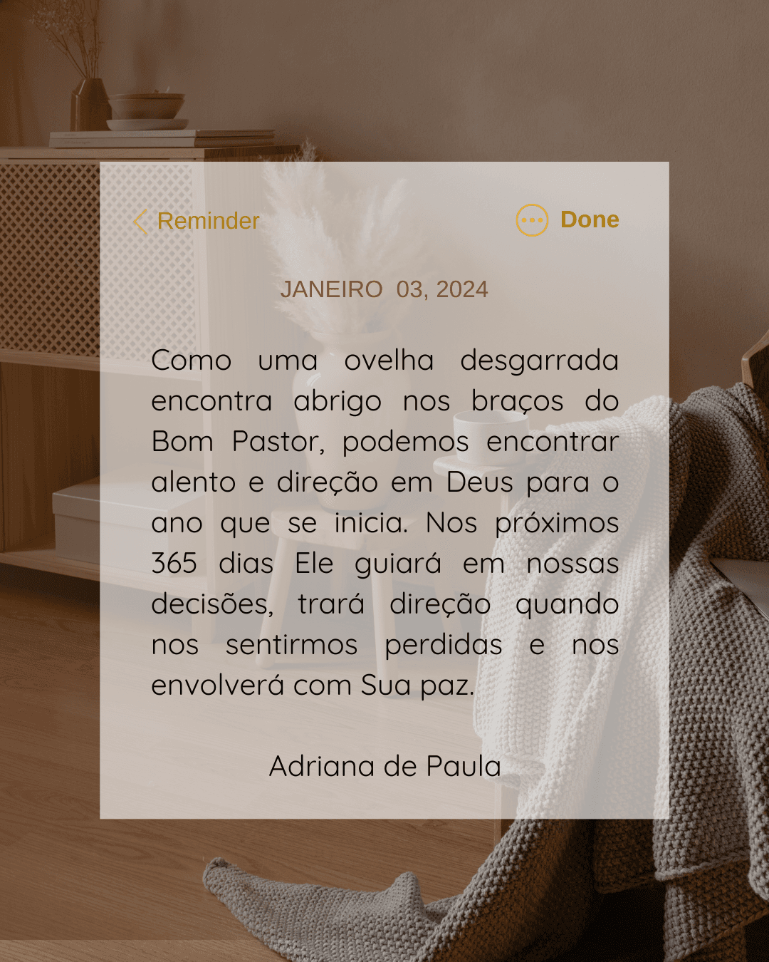 O Senhor é Meu Pastor